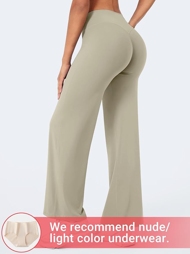 YEOREO Workout Leggings Womens No Front Seam Straight Leggings 29"/ 31.5"/ 33"/ 35" High Waist Buttery Eddiy Gym Yoga Pants