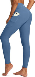 IUGA High Waist Yoga Pants with Pockets, Leggings for Women Tummy Control, Workout Leggings for Women 4 Way Stretch
