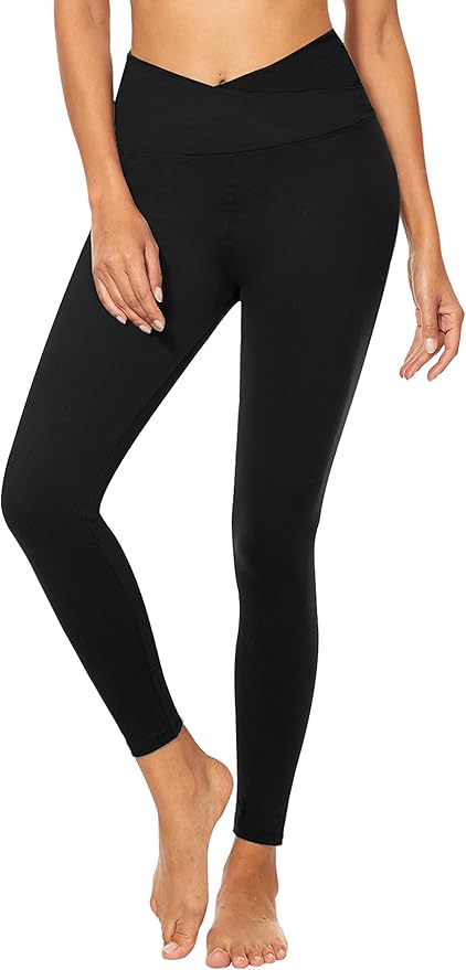 FULLSOFT Buttery Soft Leggings for Women - High Waisted Tummy Control No See Through Workout Yoga Cycling Tights Pants