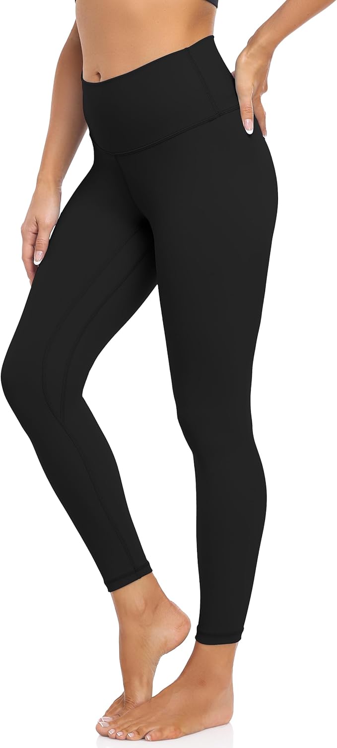 Colorfulkoala Buttery Soft Leggings for Women - High Waist 7/8 Length Workout Gym Yoga Pants