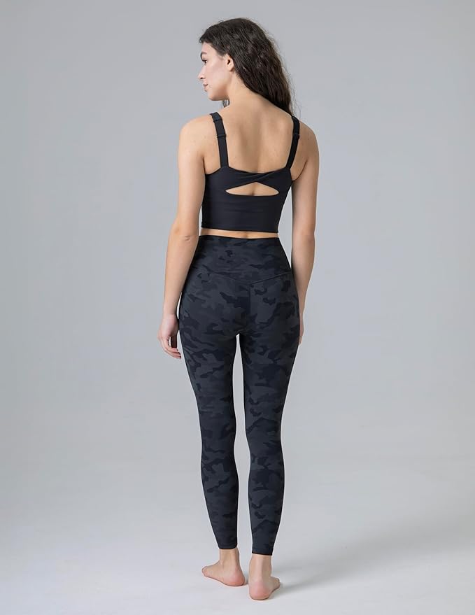 Colorfulkoala Dreamlux No Front Seam Leggings for Women 25"/28" Inseam, High Waisted Buttery Soft Yoga Pants