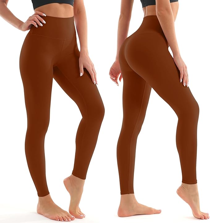 Laite Hebe Leggings for Women - High Waisted Full Length Buttery Soft Yoga Pants for Workout Athletic Daily