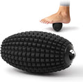 HODEMI Vibrating Massage Ball Roller with Rolling Head for Foot & Muscle Relaxation, Electric Massage Ball with 3 Speeds for Myofascial Release, Sports Recovery, Yoga & Fitness (Black)