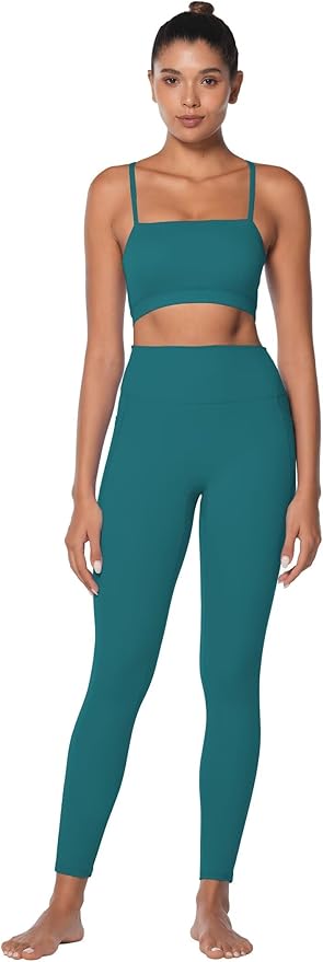 Sunzel Sunzfly Workout Leggings for Women, Tummy Control Compression Workout Gym Yoga Pants, High Waist & No Front Seam Lycra