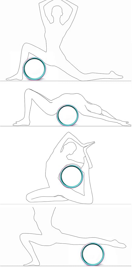 DreamHigh Yoga Wheel Cushion Comfortable & Strongest Stretching Relaxation