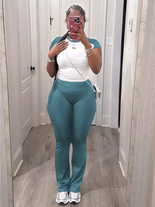 Nimsruc 2 Piece Outfits for Women Casual Sweat Sets
