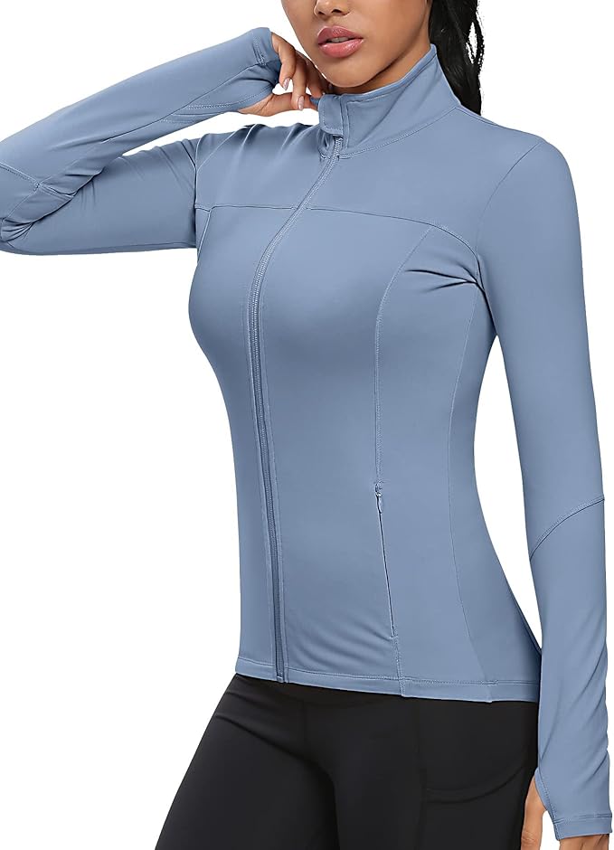 GYM RAINBOW Workout Jackets for Women Athletic Jacket Spring Running Yoga Jackets