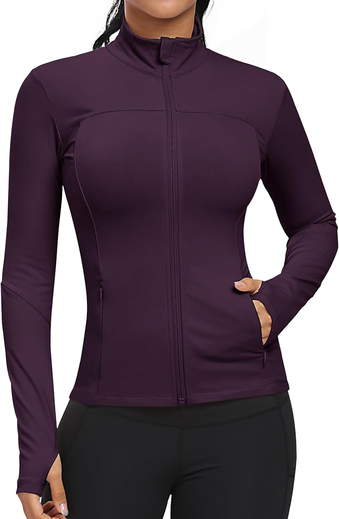 GYM RAINBOW Workout Jackets for Women Athletic Jacket Spring Running Yoga Jackets