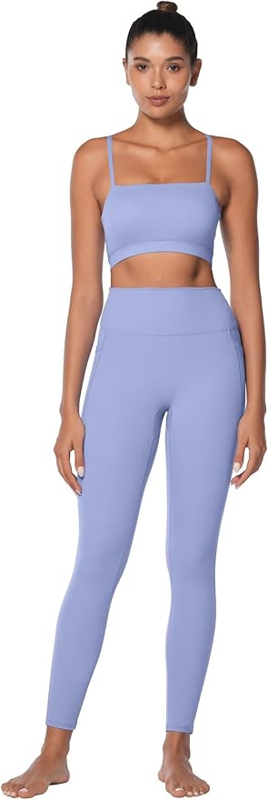 Sunzel Sunzfly Workout Leggings for Women, Tummy Control Compression Workout Gym Yoga Pants, High Waist & No Front Seam Lycra