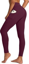 IUGA High Waist Yoga Pants with Pockets, Leggings for Women Tummy Control, Workout Leggings for Women 4 Way Stretch