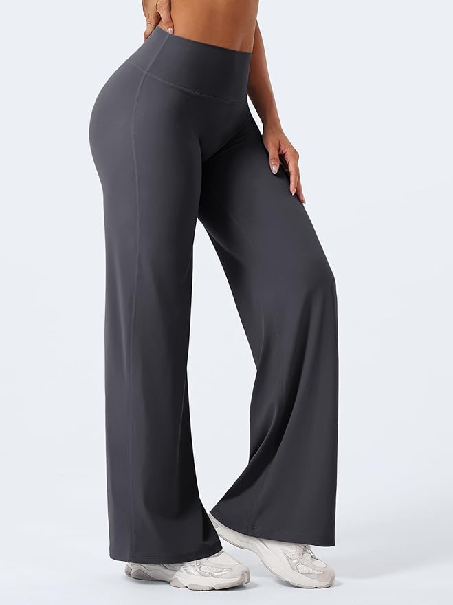 YEOREO Workout Leggings Womens No Front Seam Straight Leggings 29"/ 31.5"/ 33"/ 35" High Waist Buttery Eddiy Gym Yoga Pants