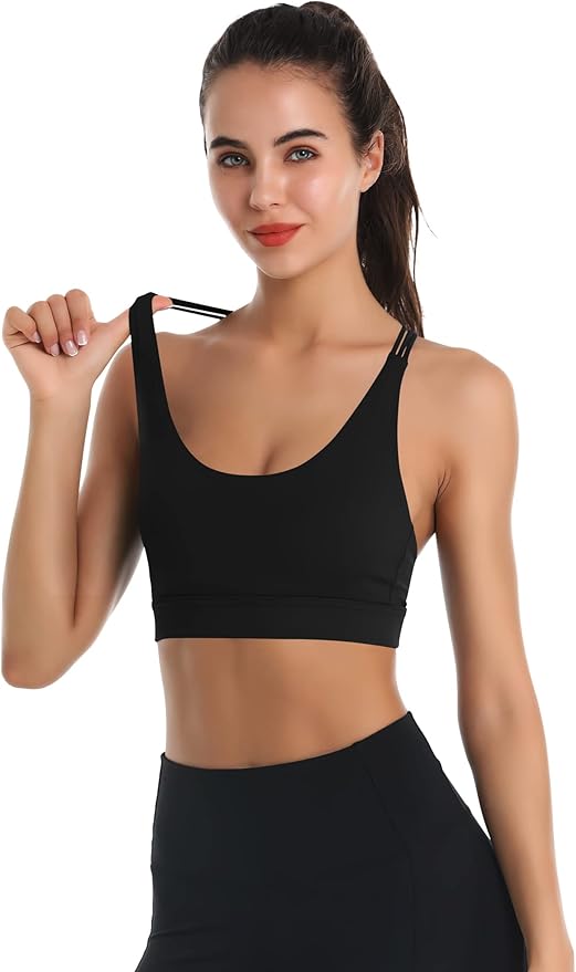 LEXISLOVE Womens Workout Shirts Sexy Open Back Activewear Workout Clothes Sports Yoga Tank Tops
