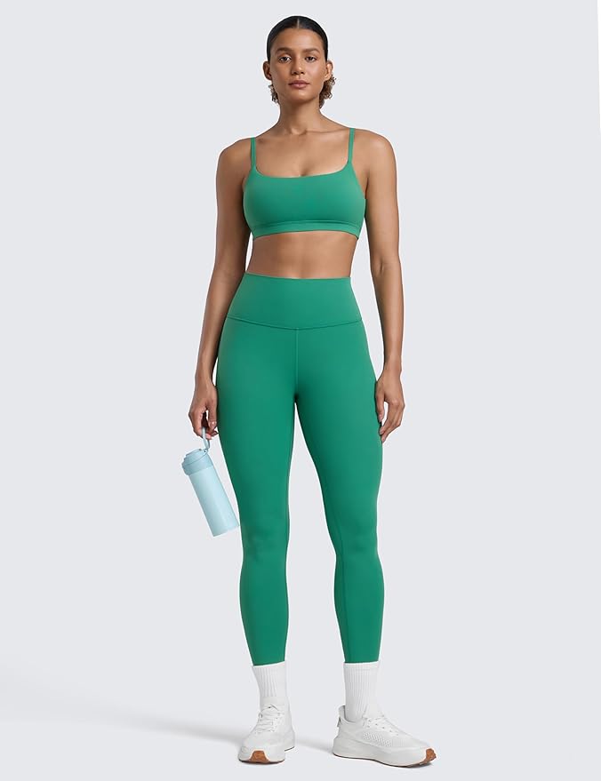 CRZ YOGA Butterlift Workout Leggings 25" - High Waisted Pilates Gym Athletic Womens Yoga Pants Buttery Soft
