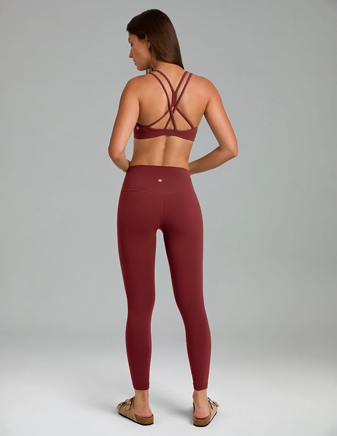 Colorfulkoala Women's Dreamlux High Waisted Workout Leggings 25" / 28" Inseam Yoga Pants