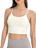 Lemedy Women Padded Sports Bra Fitness Workout Running Shirts Yoga Tank Top