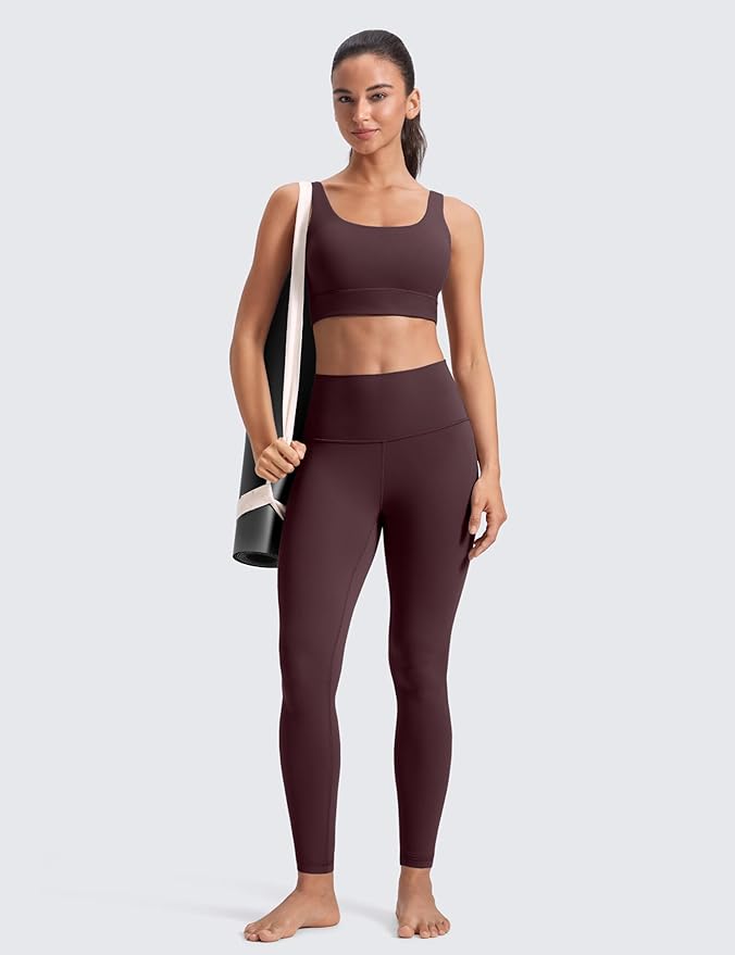 CRZ YOGA Butterluxe Yoga Leggings 28'' - High Waisted Womens Workout Lounge Pants Buttery Soft