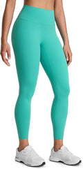 CRZ YOGA SculptAir No Front Seam Yoga Leggings 25" - High Waisted Womens Pants Workout Pilates Athletic V Back Buttery Soft