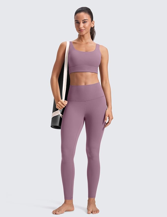 CRZ YOGA Butterluxe Yoga Leggings 28'' - High Waisted Womens Workout Lounge Pants Buttery Soft