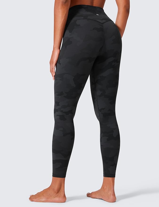 CRZ YOGA Butterlift Workout Leggings 25" - High Waisted Pilates Gym Athletic Womens Yoga Pants Buttery Soft