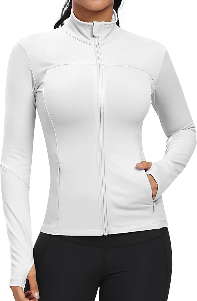 GYM RAINBOW Workout Jackets for Women Athletic Jacket Spring Running Yoga Jackets