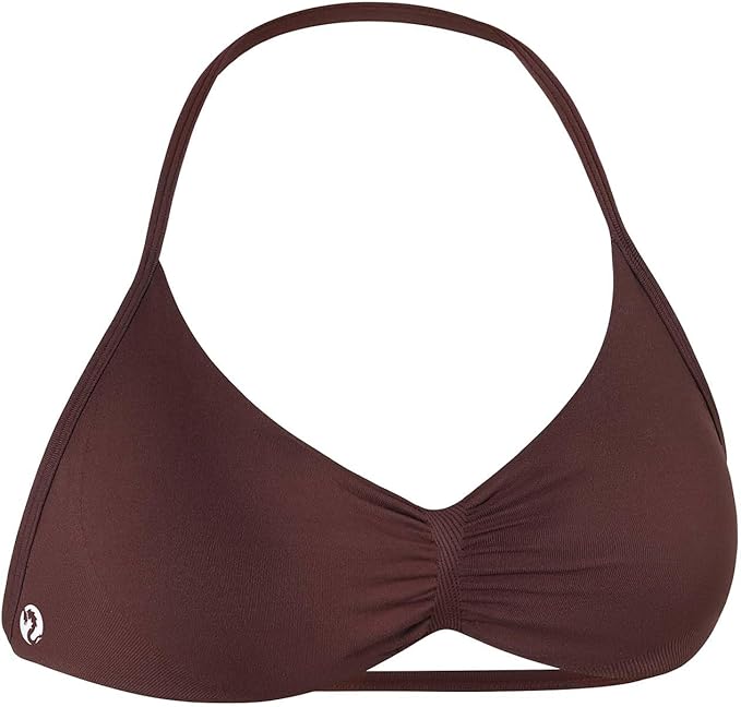AUROLA Influence Strappy Bra Sports Bras for Women, Backless Padded Impact Strappy Bra Workout Gym Yoga with Removable Cups