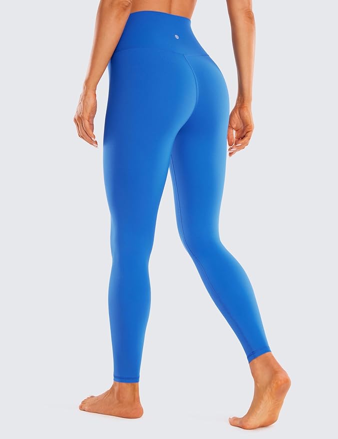 CRZ YOGA Butterluxe Crossover Waist Leggings 28" - Criss Cross Full Length Workout Athletic Womens Yoga Pants