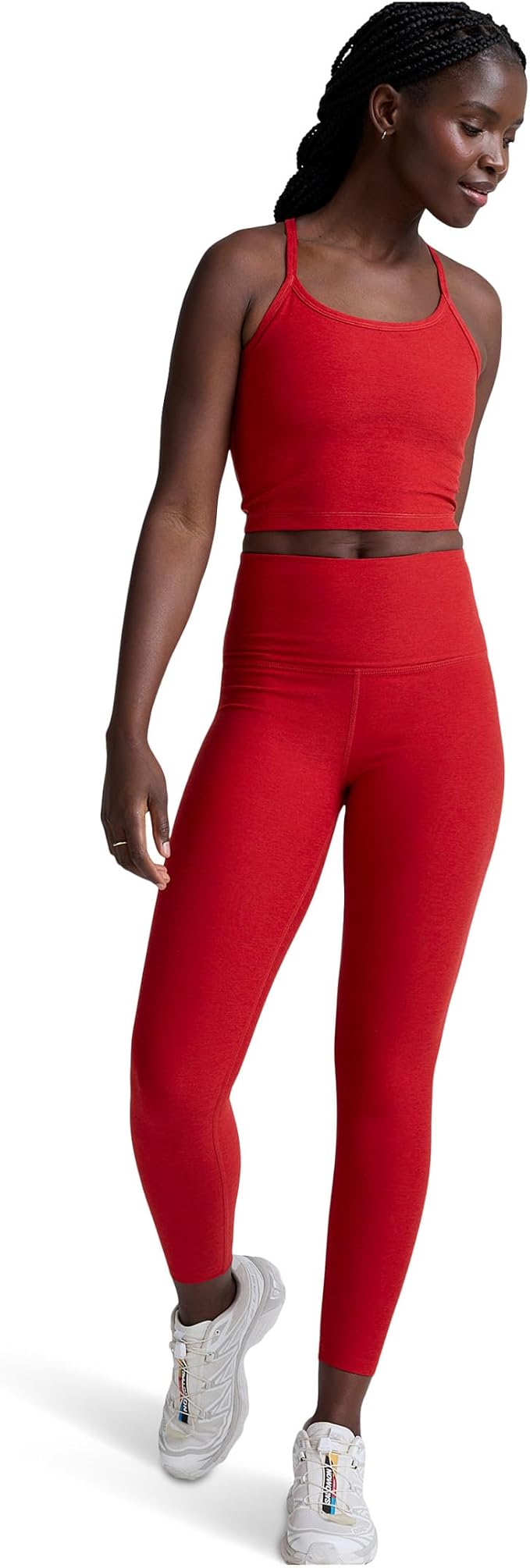 Beyond Yoga Women's Spacedye Caught in The Midi High Waisted Legging