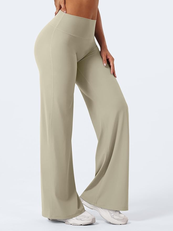 YEOREO Workout Leggings Womens No Front Seam Straight Leggings 29"/ 31.5"/ 33"/ 35" High Waist Buttery Eddiy Gym Yoga Pants