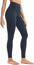 CRZ YOGA Women's Hugged Feeling Compression Leggings - Thick High Waisted Workout Leggings 25"