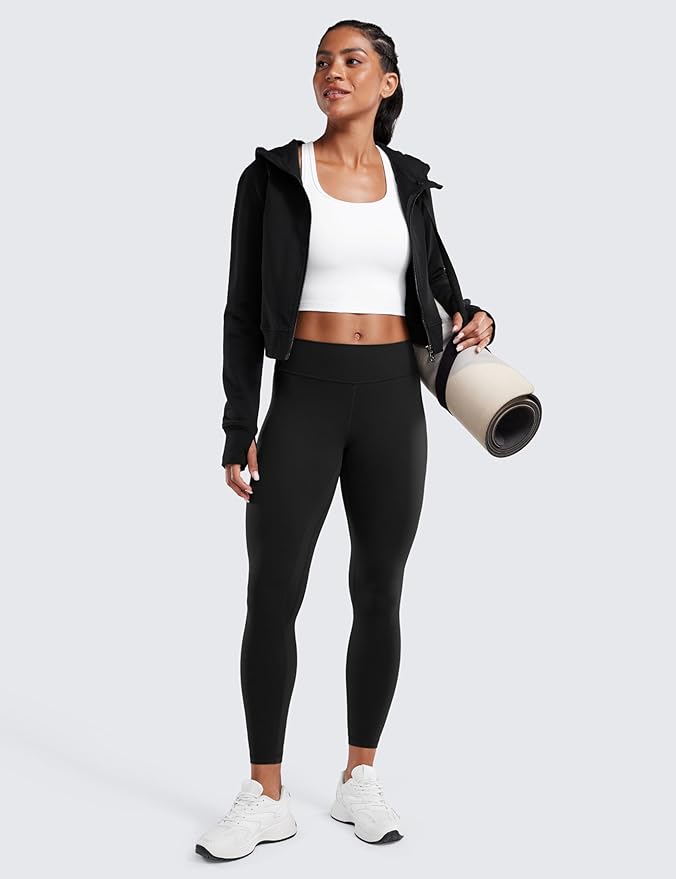 CRZ YOGA Butterluxe Low Rise Leggings 25" - Workout Athletic Gym Lounge Womens Yoga Pants