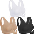 Onory 3 Pack Sports Bras for Women Wirefree Padded Workout Yoga Gym Fitness Bra Medium Support