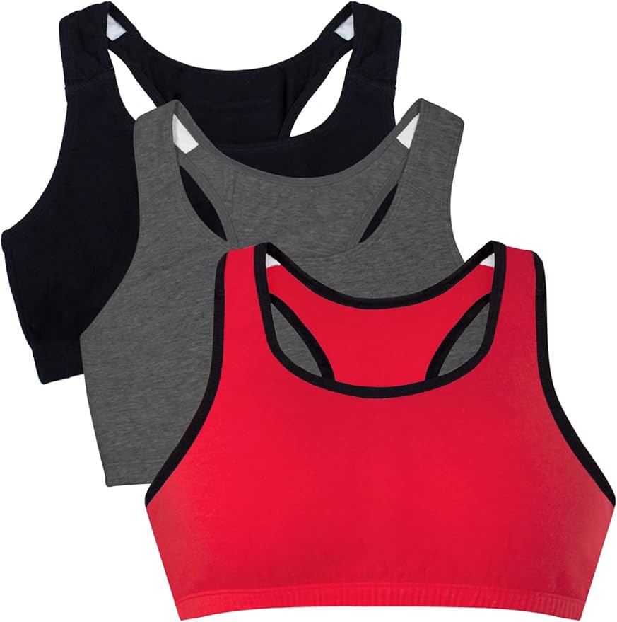 Fruit of the Loom Women's Cotton Tank Bra for Women - Ultimate Comfort & Breathable Fit