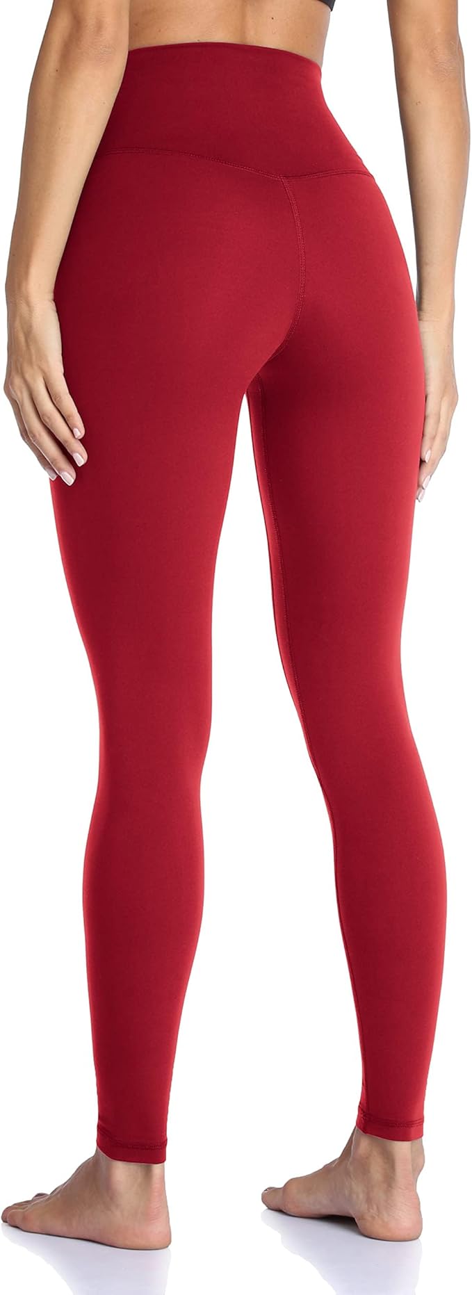 Colorfulkoala Women's High Waisted Tummy Control Workout Leggings Full Length Ultra Soft Yoga Pants 28"