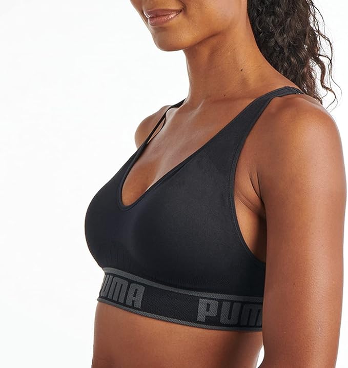 PUMA Women's Seamless Padded Sports Bra