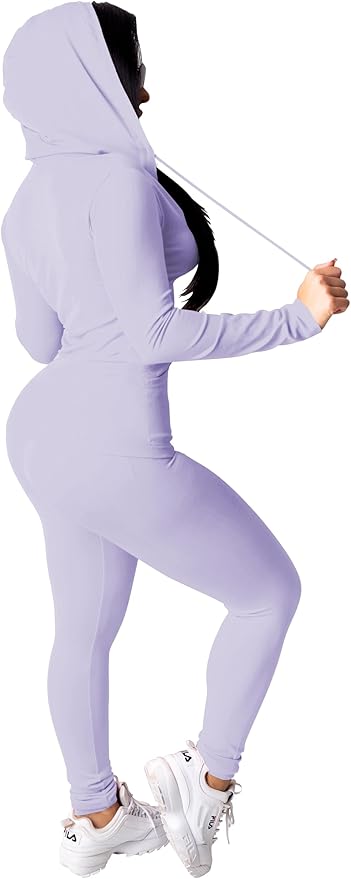 Mrskoala Two Piece Outfits for Women Jogger Sets Workout Sweat Suits Tracksuit Pants Set