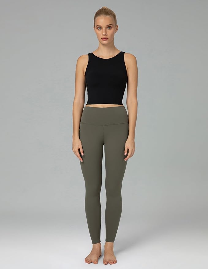Colorfulkoala Women's Dreamlux High Waisted Workout Leggings 25" / 28" Inseam Yoga Pants