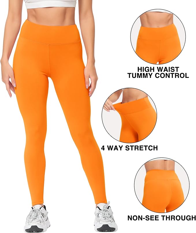 Natural Feelings Buttercloud High Waisted Leggings for Women Ultra Soft Stretch Slim Yoga Leggings