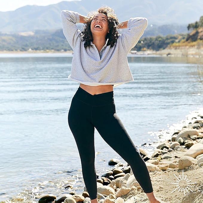 FULLSOFT Buttery Soft Leggings for Women - High Waisted Tummy Control No See Through Workout Yoga Cycling Tights Pants