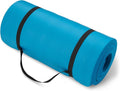 Amazon Basics Extra Thick Exercise Yoga Mat with Carrying Strap