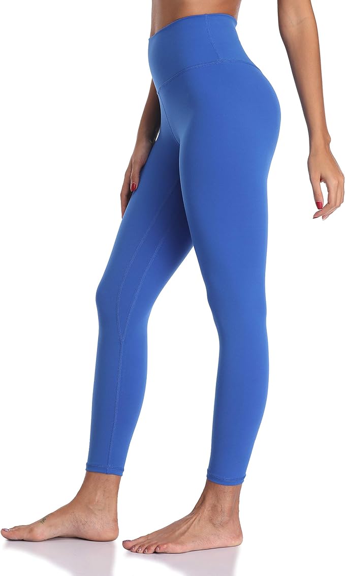 YUNOGA Women's Ultra Soft High Waisted Seamless Leggings Tummy Control Yoga Pants