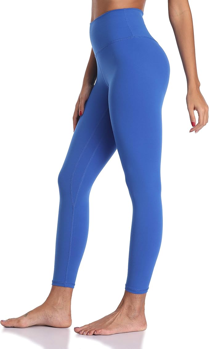 YUNOGA Women's Ultra Soft High Waisted Seamless Leggings Tummy Control Yoga Pants