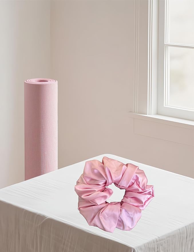 Yoga Mat Scrunchie - Yoga Mat Strap Band - Fits All Standard Yoga Mats (Not Suitable for Overly Thick Mats)
