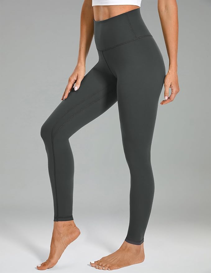 Colorfulkoala Women's High Waisted Tummy Control Workout Leggings Full Length Ultra Soft Yoga Pants 28"
