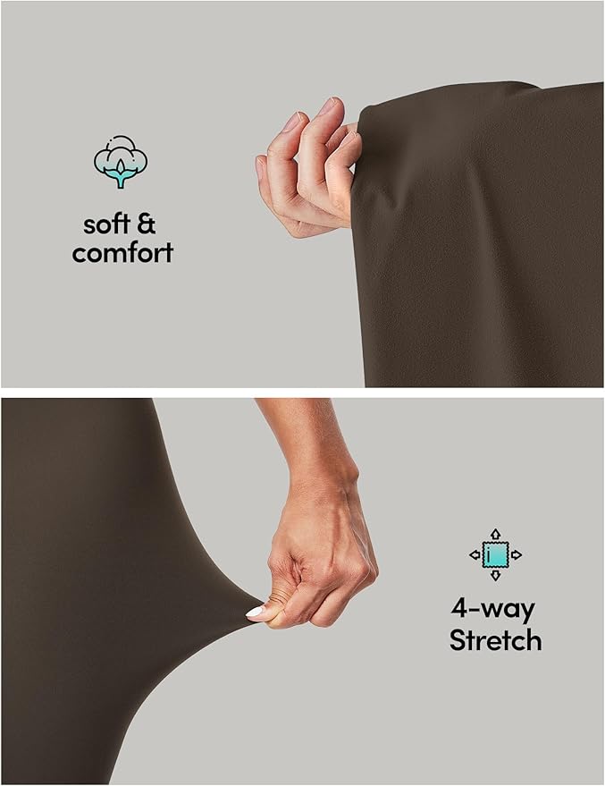 IUGA High Waisted Leggings for Women Running Workout Leggings with Inner Pocket Yoga Pants for Women