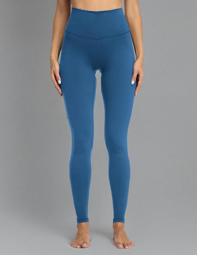 Colorfulkoala Women's High Waisted Tummy Control Workout Leggings Full Length Ultra Soft Yoga Pants 28"