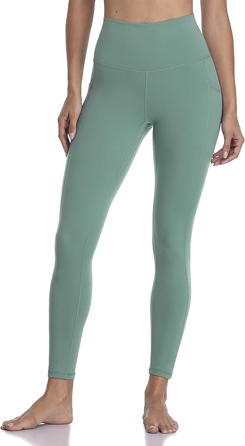 Colorfulkoala Women's High Waisted Yoga Pants 7/8 Length Leggings with Pockets