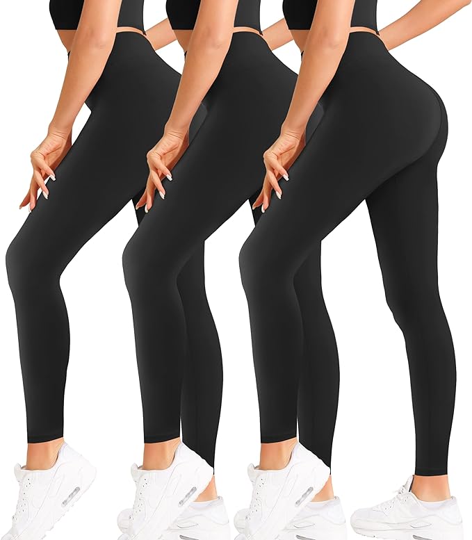 Natural Feelings Buttercloud High Waisted Leggings for Women Ultra Soft Stretch Slim Yoga Leggings