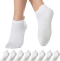 CoolMate Pilates Socks with Grips for Women, Yoga Socks, Crew Non Slip Women for Barre, Pilates Gifts for Women