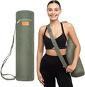UDANA Yoga Mat Bag – Heavy Duty Canvas Carrier with 3 Pockets & Full Zip – Available in 3 Sizes (16L, 18L, 34L) - Multiple Colors