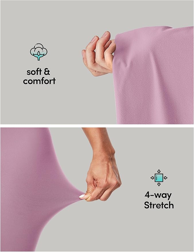 IUGA High Waisted Leggings for Women Running Workout Leggings with Inner Pocket Yoga Pants for Women